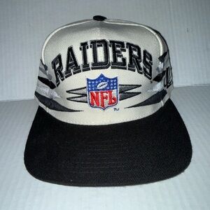 Vintage Los Angeles Raiders Logo Athletic Diamond NFL Pro Line Snapback Hat